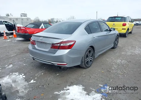 2016 Honda Accord Sport from USA, damaged, VIN 1HGCR2F69GA019971
